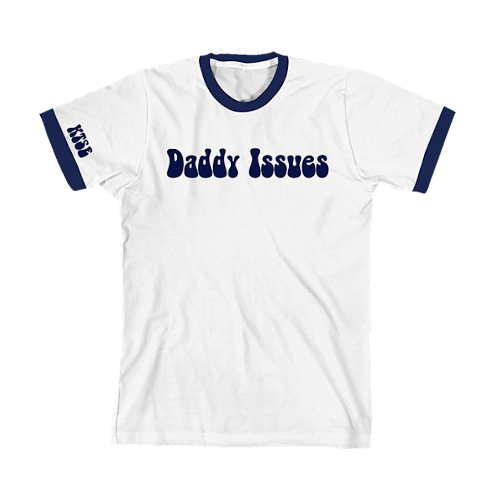 Daddy Issues Ringer T-Shirt - Front