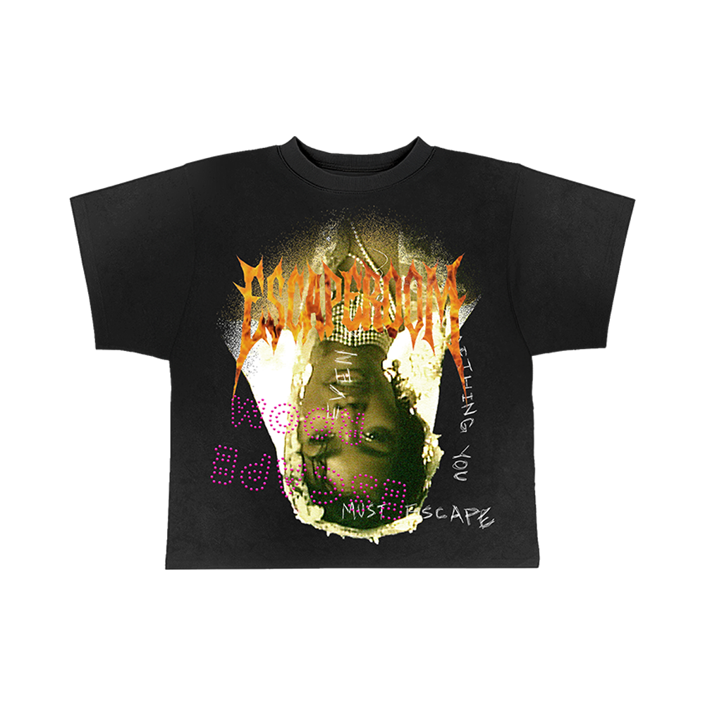A Beautiful Mess Tee In Black Front