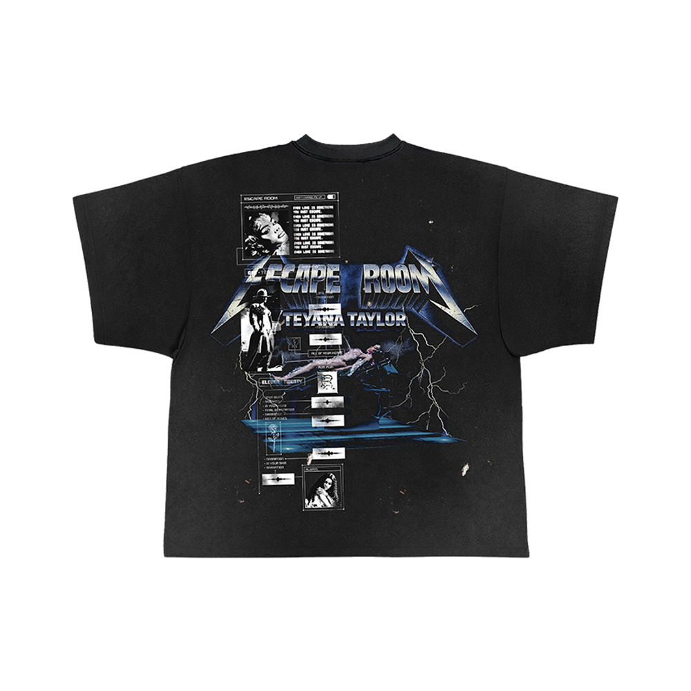 Blue Metal Tee In Potassium Back