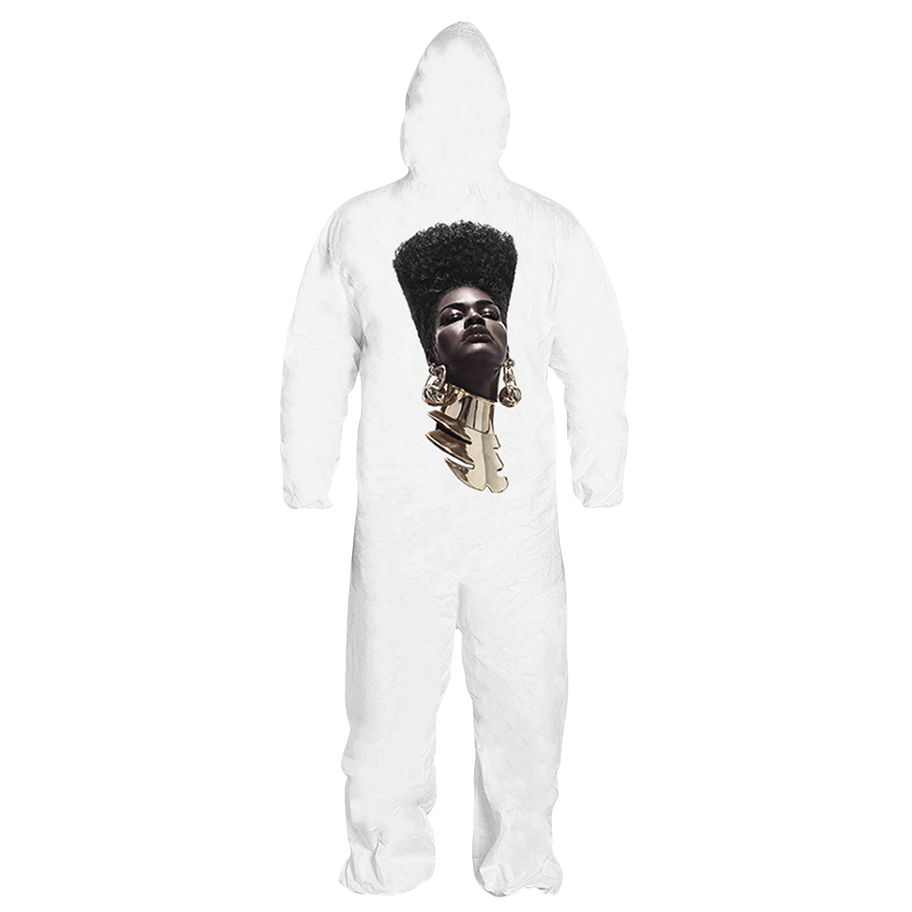 The Album Hazmat-Style Suit Back