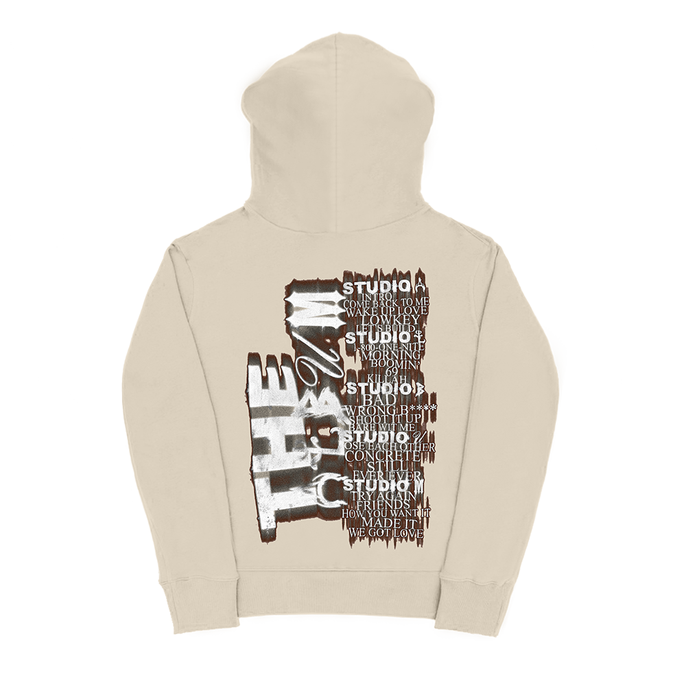 Teyana Head Natural Hoodie Bak