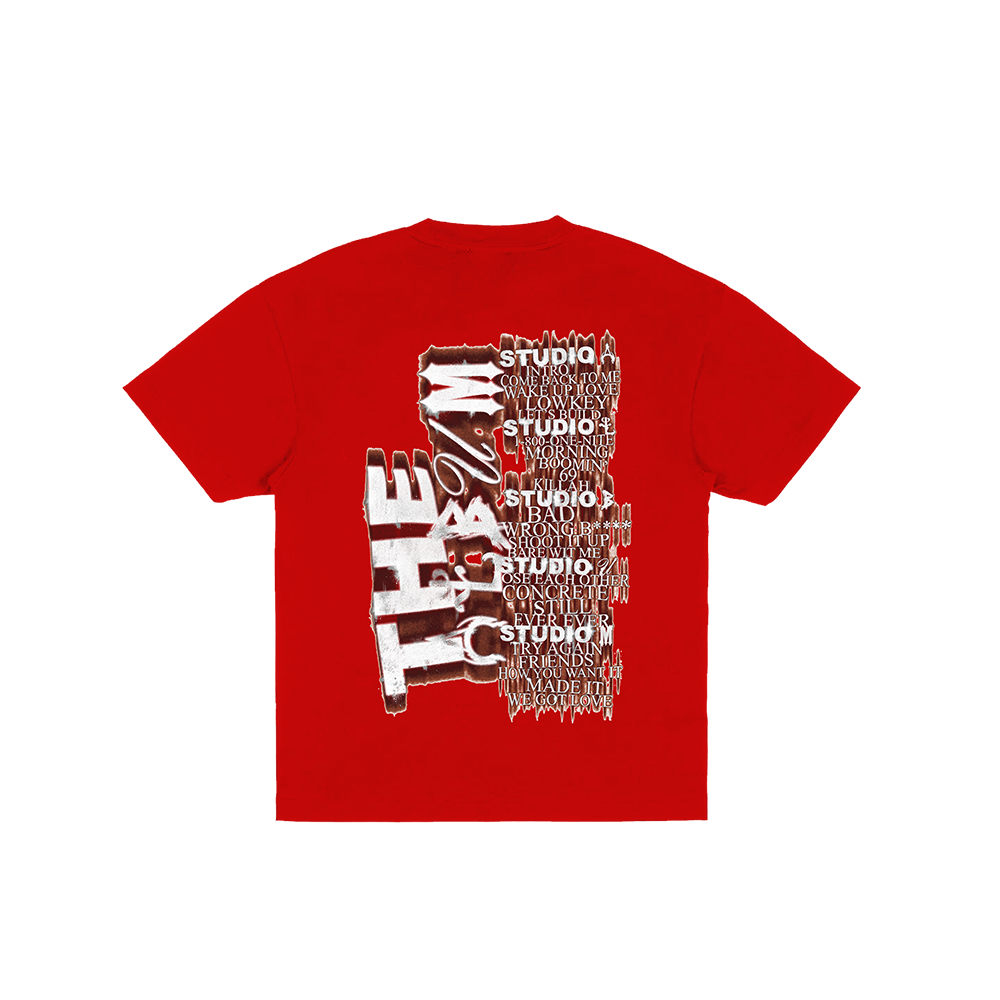 Teyana Head Red T-Shirt Back