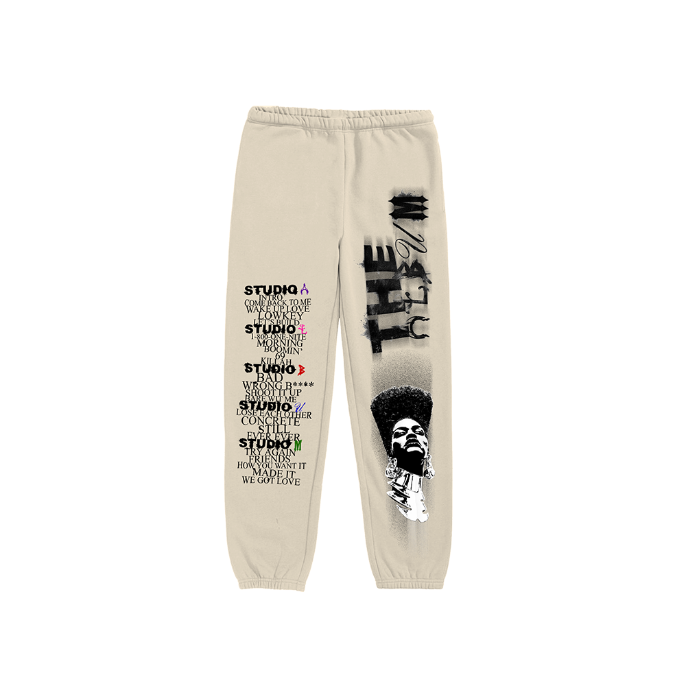 Tracklist Natural Sweatpants - TEYANA TAYLOR | OFFICIAL SHOP