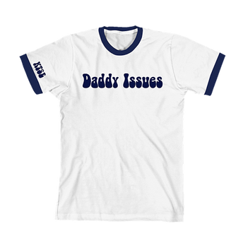 Daddy Issues Ringer T-Shirt - Front