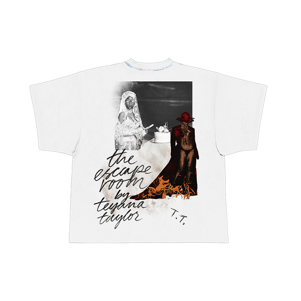 A Beautiful Mess Tee In White Back