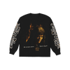 Script Longsleeve In Black Front